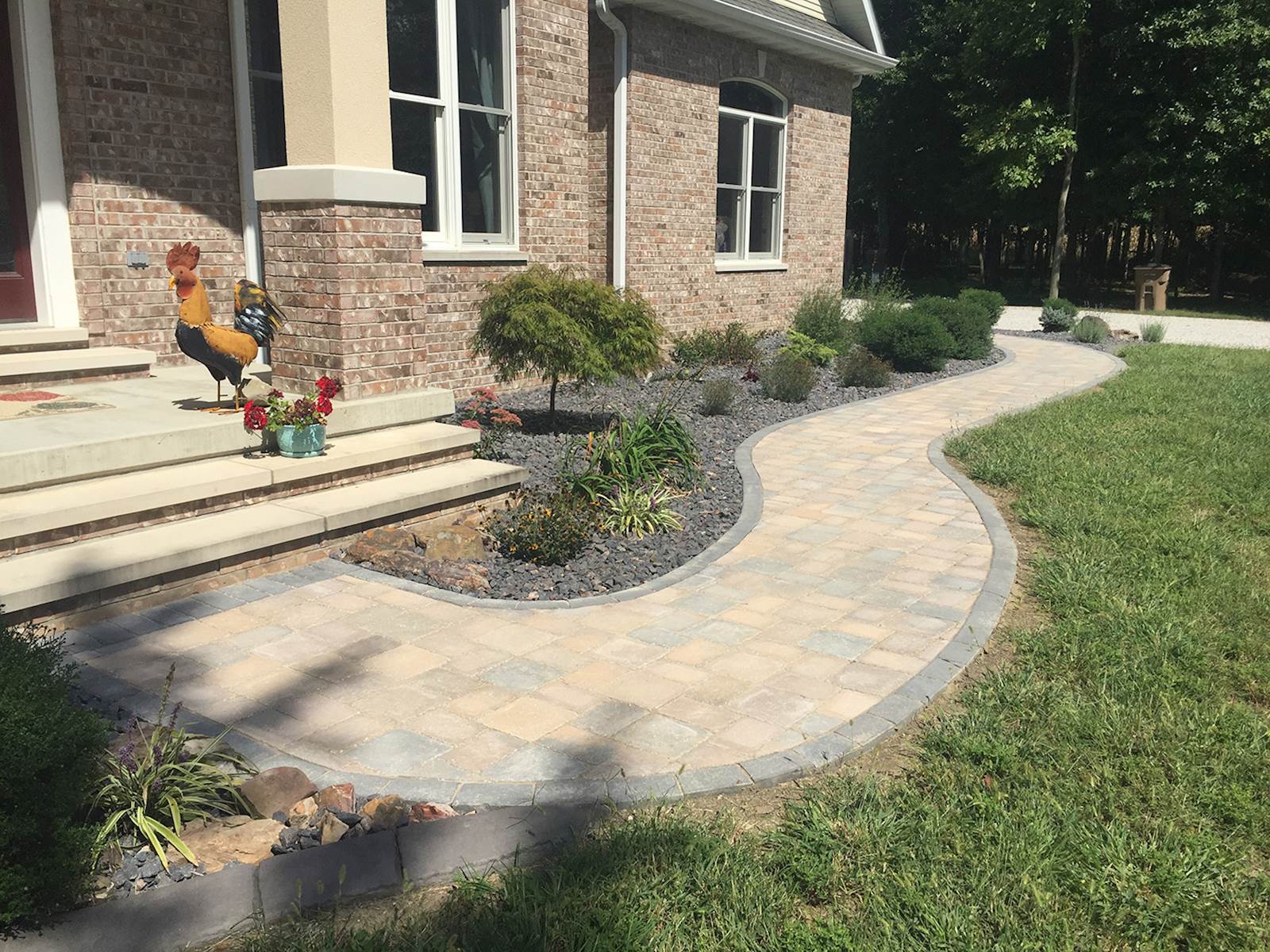 front door walkway-after