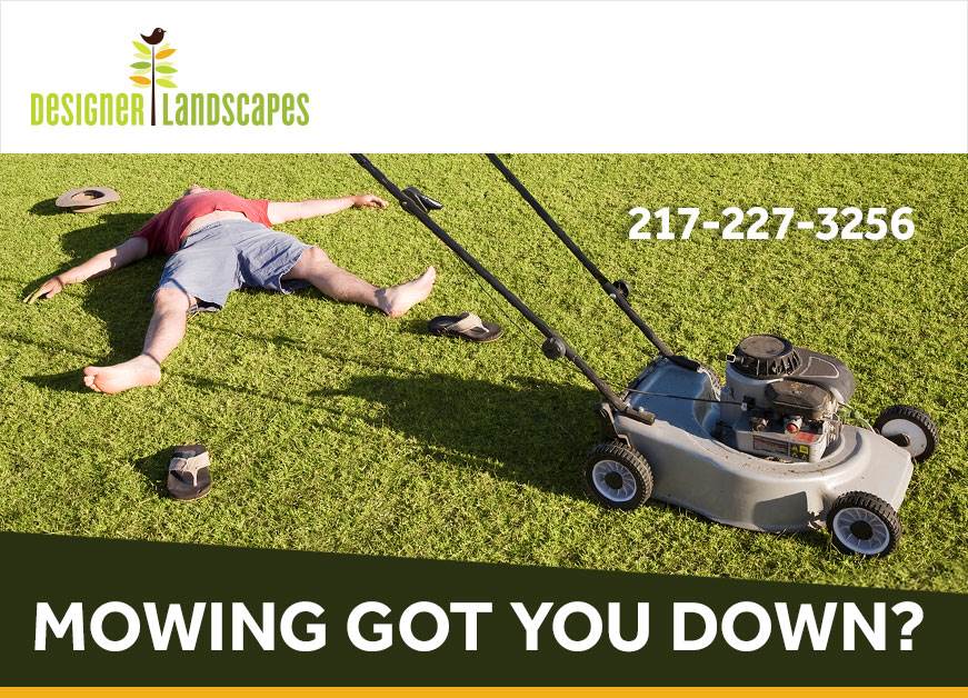 Grass and Lawn Mowing Get you Down?