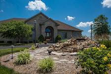 Front yard fountain