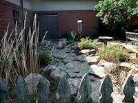 Rochester Public Library Garden Area