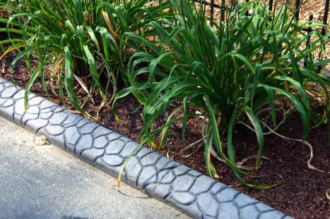 Stamped Concrete Edging